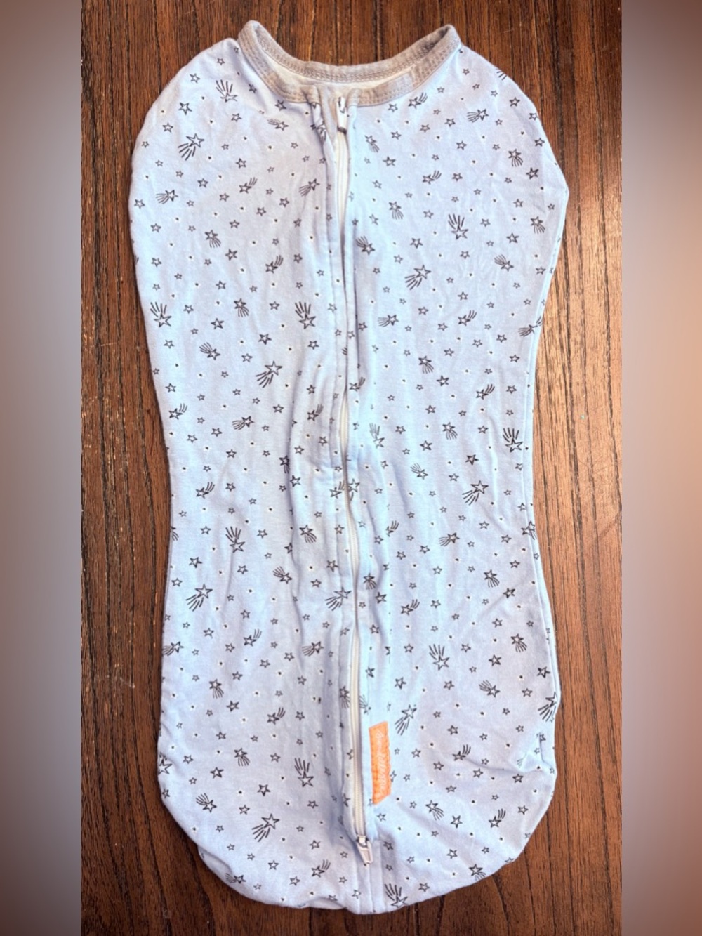 Newborn Sleep Sack Swaddle Me Compression Pod Arms Enclosed Cotton & Spandex